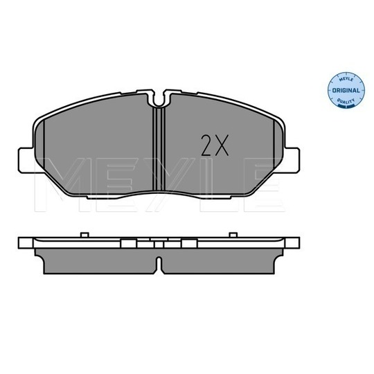 025 224 2020/PD - Brake Pad Set, disc brake 