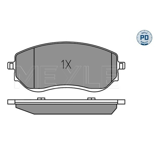 025 226 6021/PD - Brake Pad Set, disc brake 