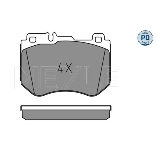 025 259 9719/PD - Brake Pad Set, disc brake 