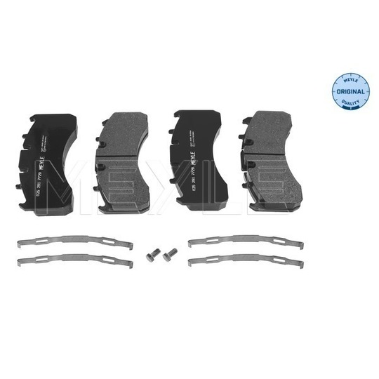 025 291 7729/S - Brake Pad Set, disc brake 