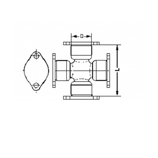 U 400 - Joint, propshaft 