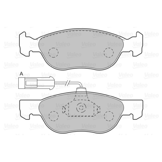 598041 - Brake Pad Set, disc brake 