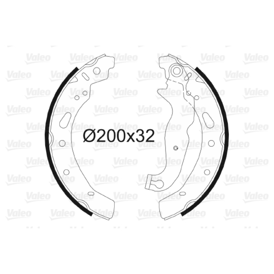 564086 - Brake shoe 