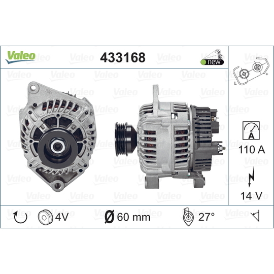 433168 - Alternator 