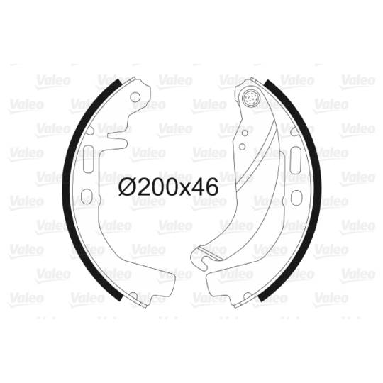 562052 - Brake shoe 