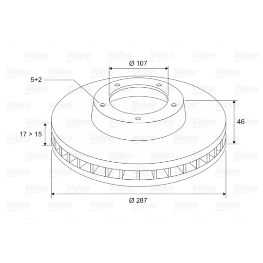 186628 - Brake disk 