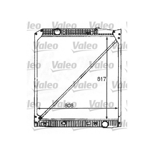 732215 - Cooling water radiator 