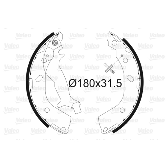 564091 - Brake shoe 