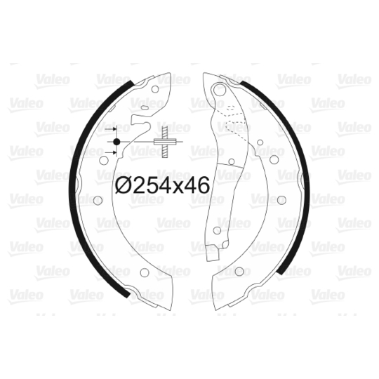 562050 - Brake shoe 