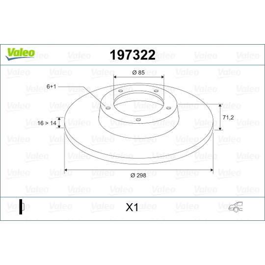 197322 - Brake disk 