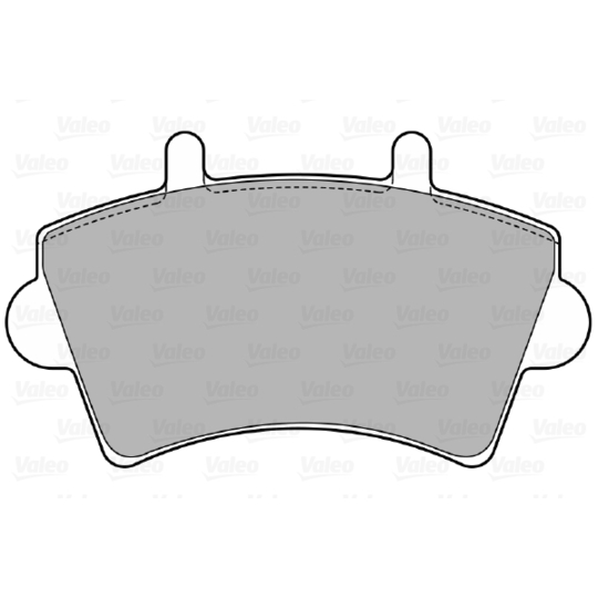 598537 - Brake Pad Set, disc brake 