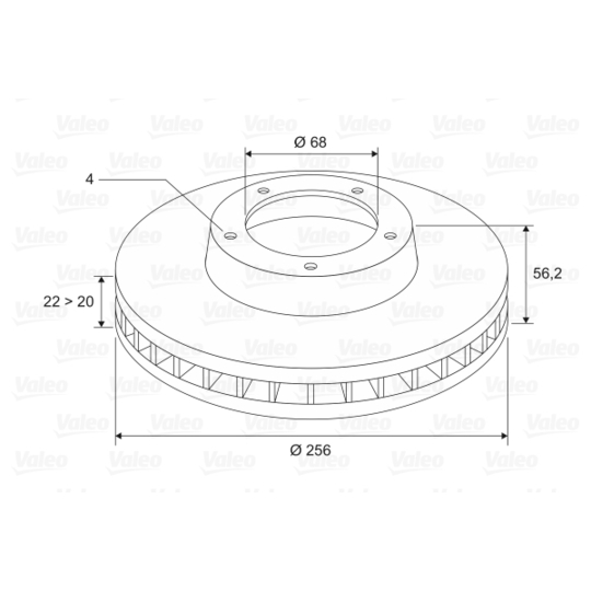 186267 - Brake Disc 