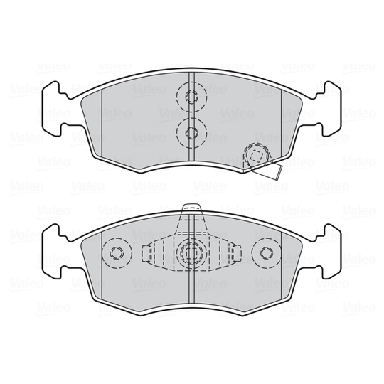 301045 - Brake Pad Set, disc brake 