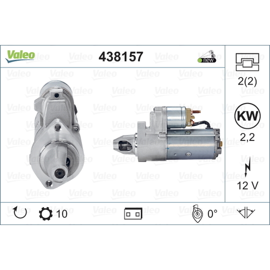 438157 - Käynnistinmoottori 