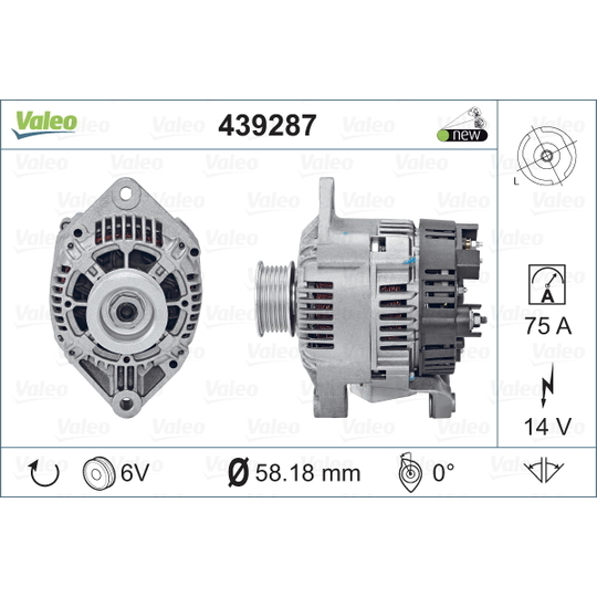 439287 - Alternator 