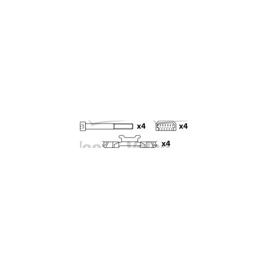 541737 - Brake Pad Set, disc brake 