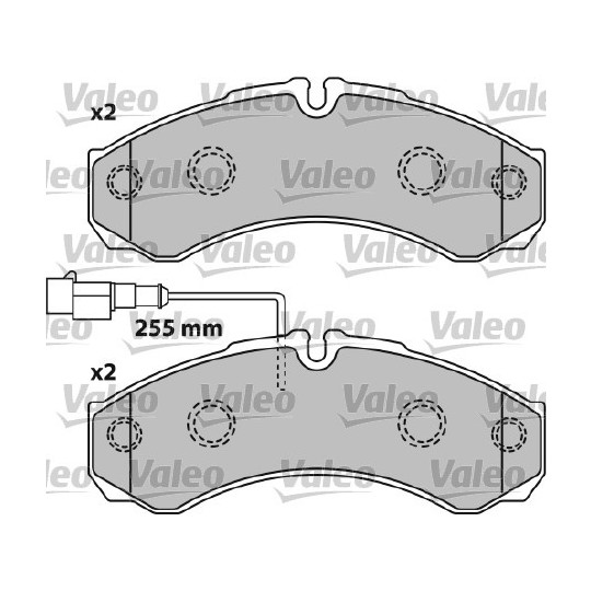 541739 - Brake Pad Set, disc brake 