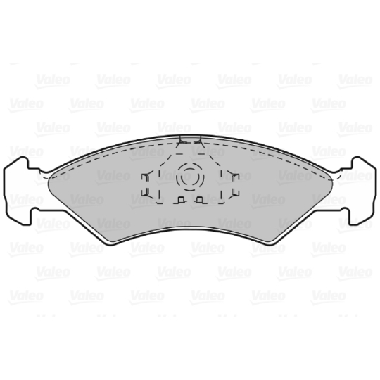 598167 - Brake Pad Set, disc brake 