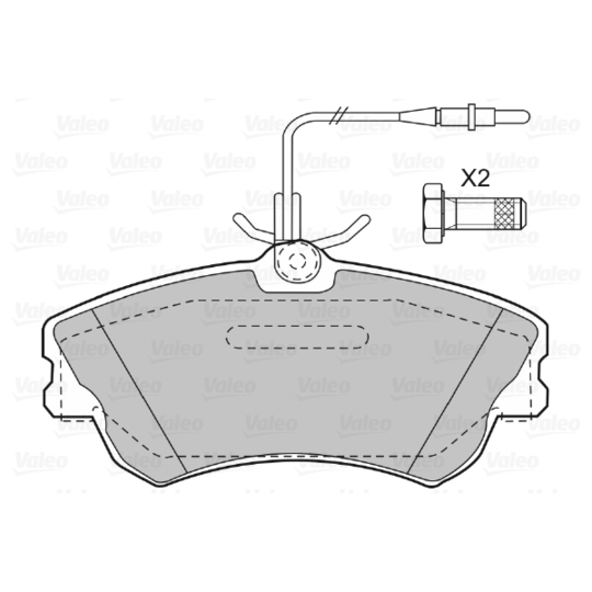 598470 - Brake Pad Set, disc brake 