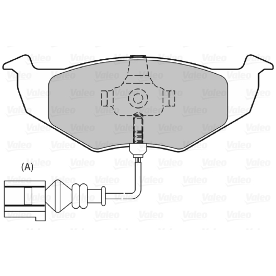 598488 - Brake Pad Set, disc brake 