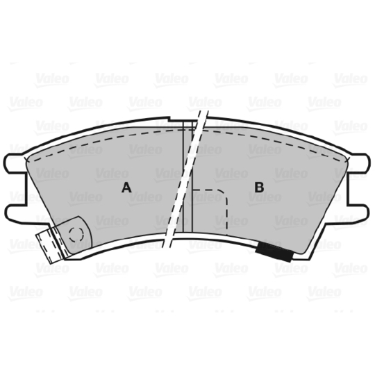 598575 - Brake Pad Set, disc brake 