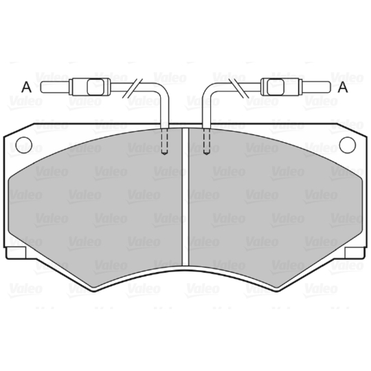 598613 - Brake Pad Set, disc brake 