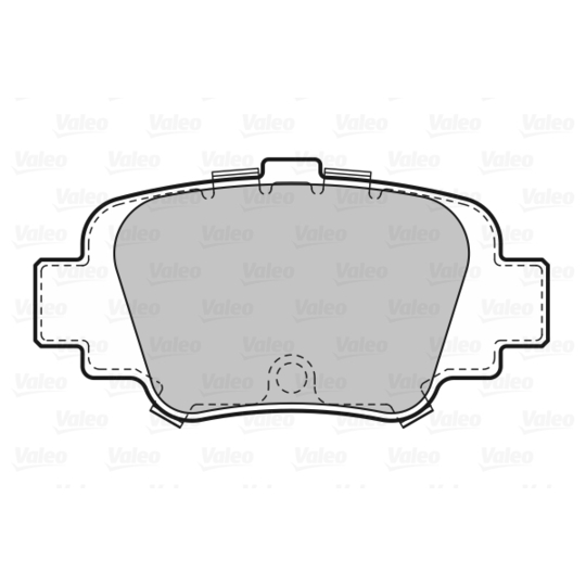 598642 - Brake Pad Set, disc brake 