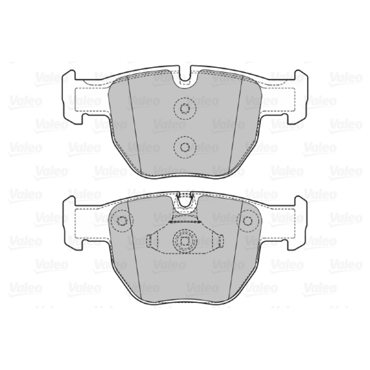 598658 - Brake Pad Set, disc brake 