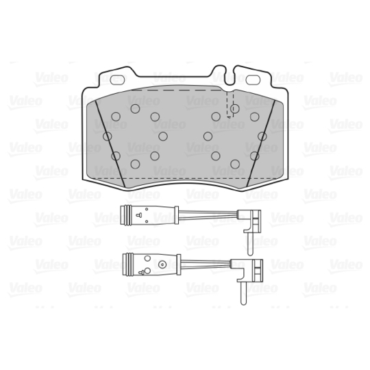 598659 - Brake Pad Set, disc brake 