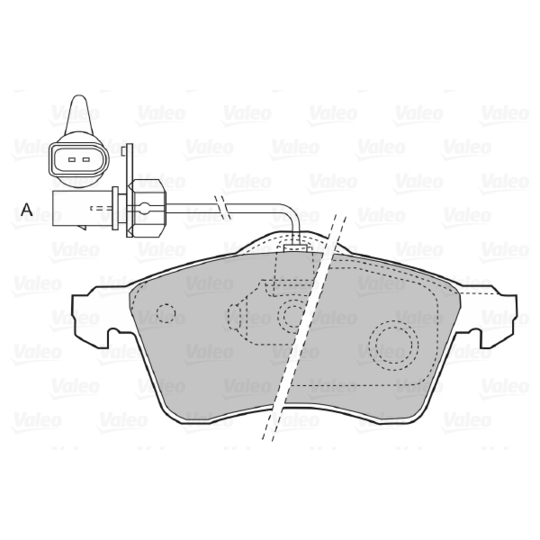 598675 - Brake Pad Set, disc brake 