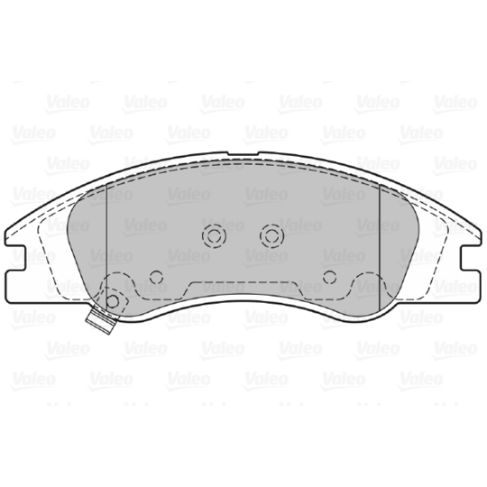 598705 - Brake Pad Set, disc brake 
