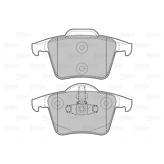 598829 - Brake Pad Set, disc brake 