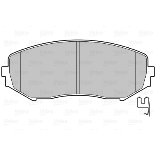 598877 - Brake Pad Set, disc brake 