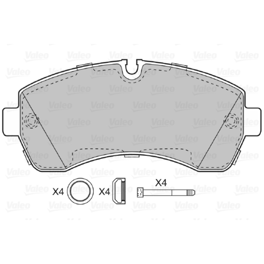 598881 - Brake Pad Set, disc brake 