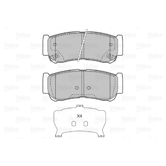 598932 - Brake Pad Set, disc brake 