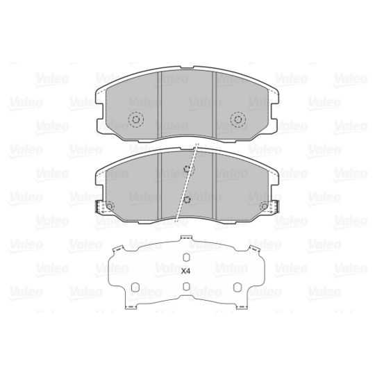598942 - Brake Pad Set, disc brake 