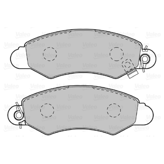 598991 - Brake Pad Set, disc brake 