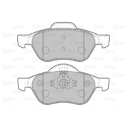 601012 - Brake Pad Set, disc brake 