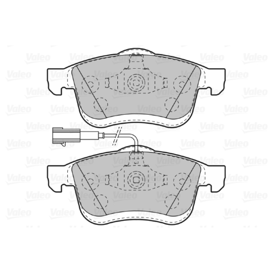 601014 - Brake Pad Set, disc brake 