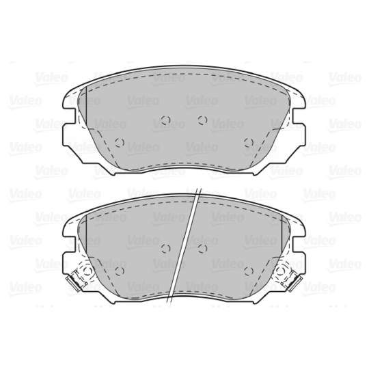 601047 - Piduriklotsi komplekt, ketaspidur 