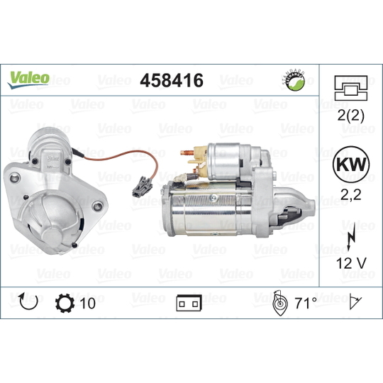 458416 - Startmotor 