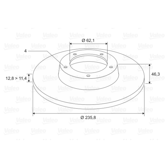 186681 - Brake Disc 