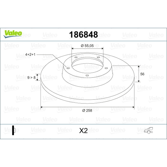 186848 - Brake Disc 