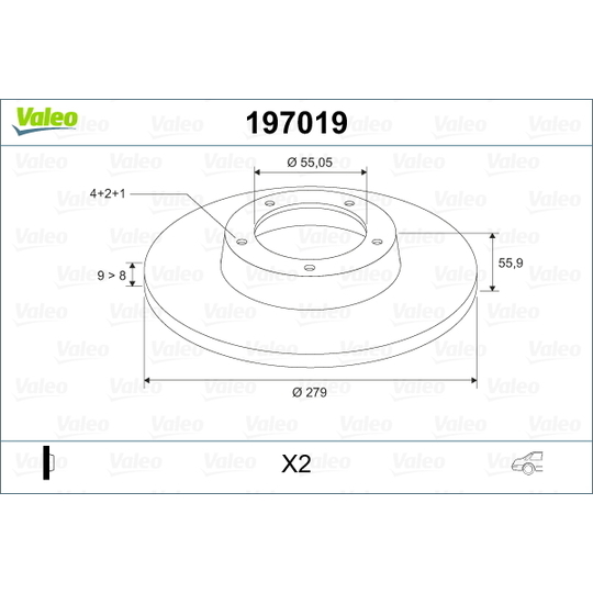 197019 - Brake Disc 