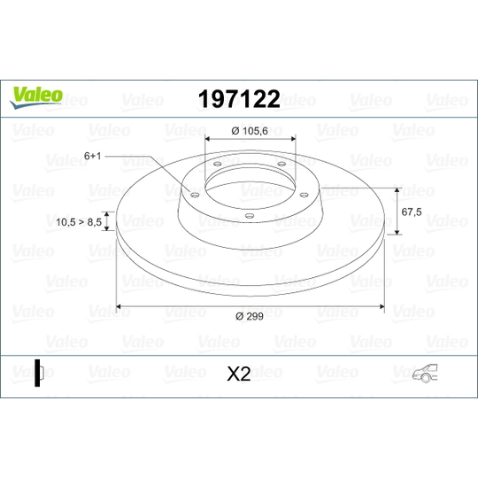 197122 - Brake Disc 