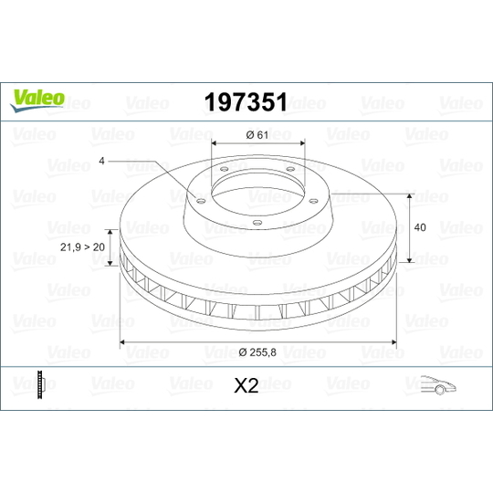 197351 - Brake Disc 