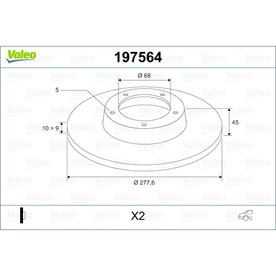 197564 - Brake Disc 