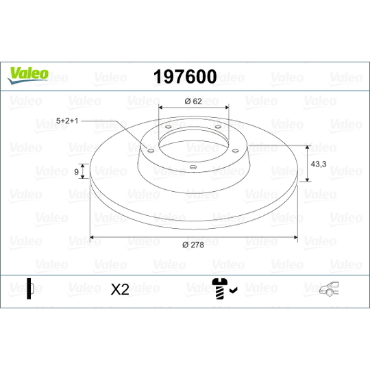 197600 - Brake Disc 