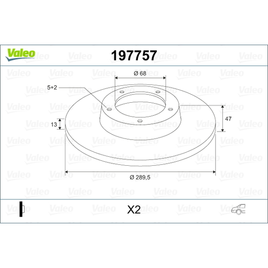 197757 - Brake Disc 