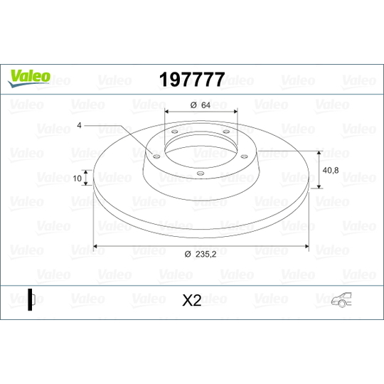 197777 - Brake Disc 